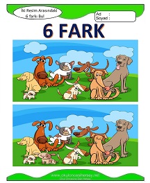 İki Resim Arasındaki Farkı Bul Etkinliği